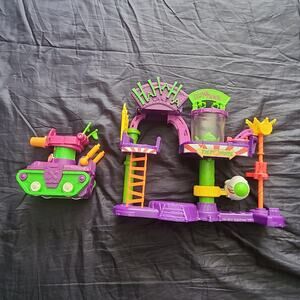 Fisher Price Imaginext DC Batman JOKER  LAFF FACTORY Dunk Tank Playset